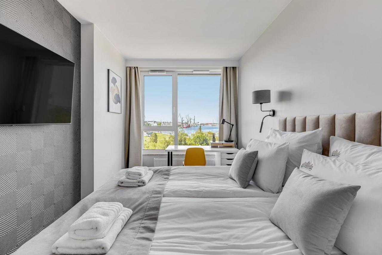 Chlebova - Riverside View Terrace, Free Parking, Gym & Kidsplay By Downtown Apartments Gdansk Dış mekan fotoğraf