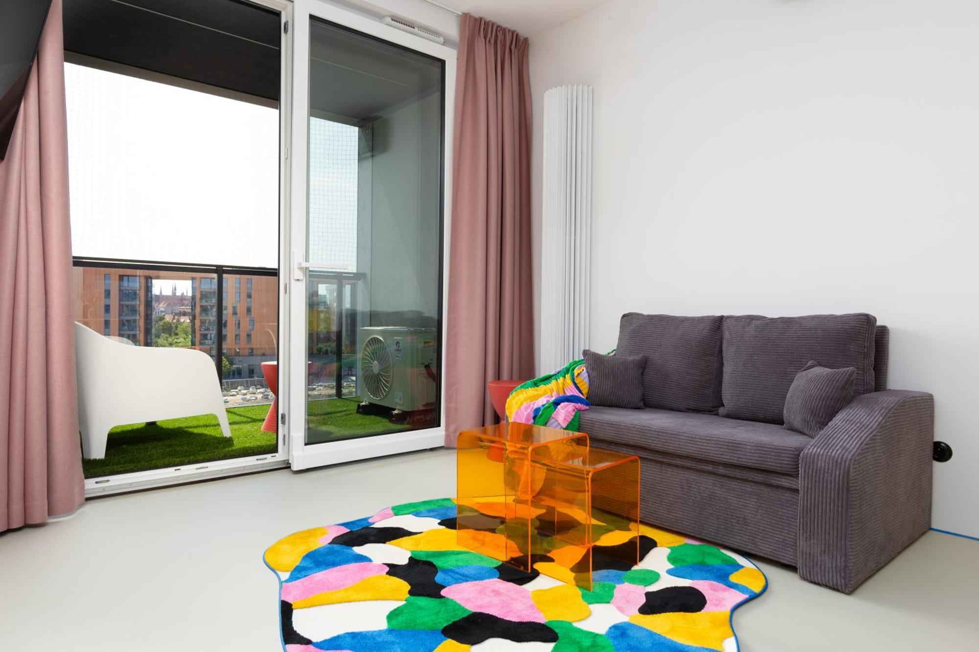 Chlebova - Riverside View Terrace, Free Parking, Gym & Kidsplay By Downtown Apartments Gdansk Oda fotoğraf