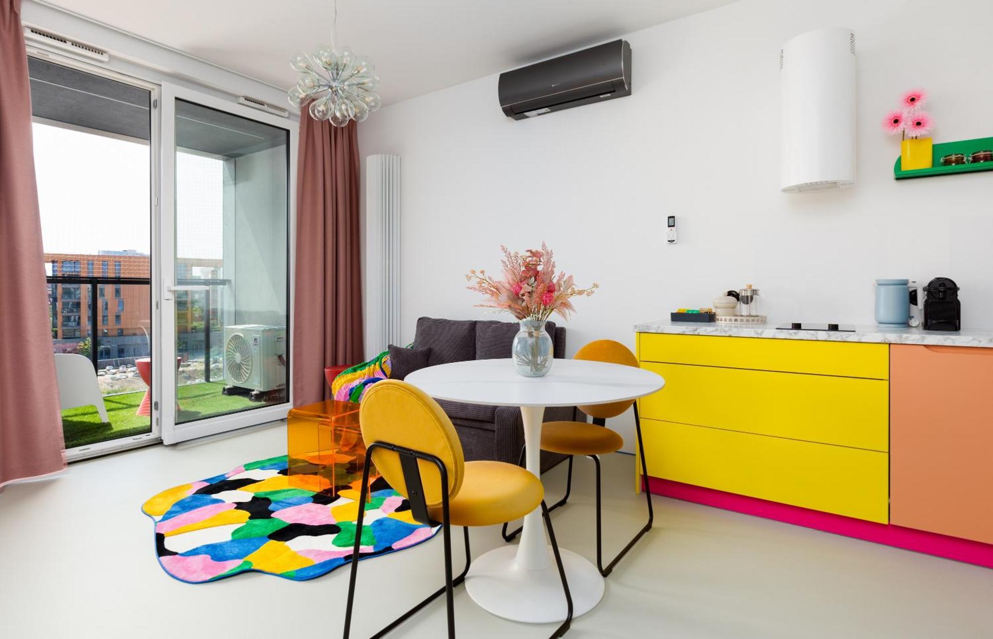 Chlebova - Riverside View Terrace, Free Parking, Gym & Kidsplay By Downtown Apartments Gdansk Oda fotoğraf