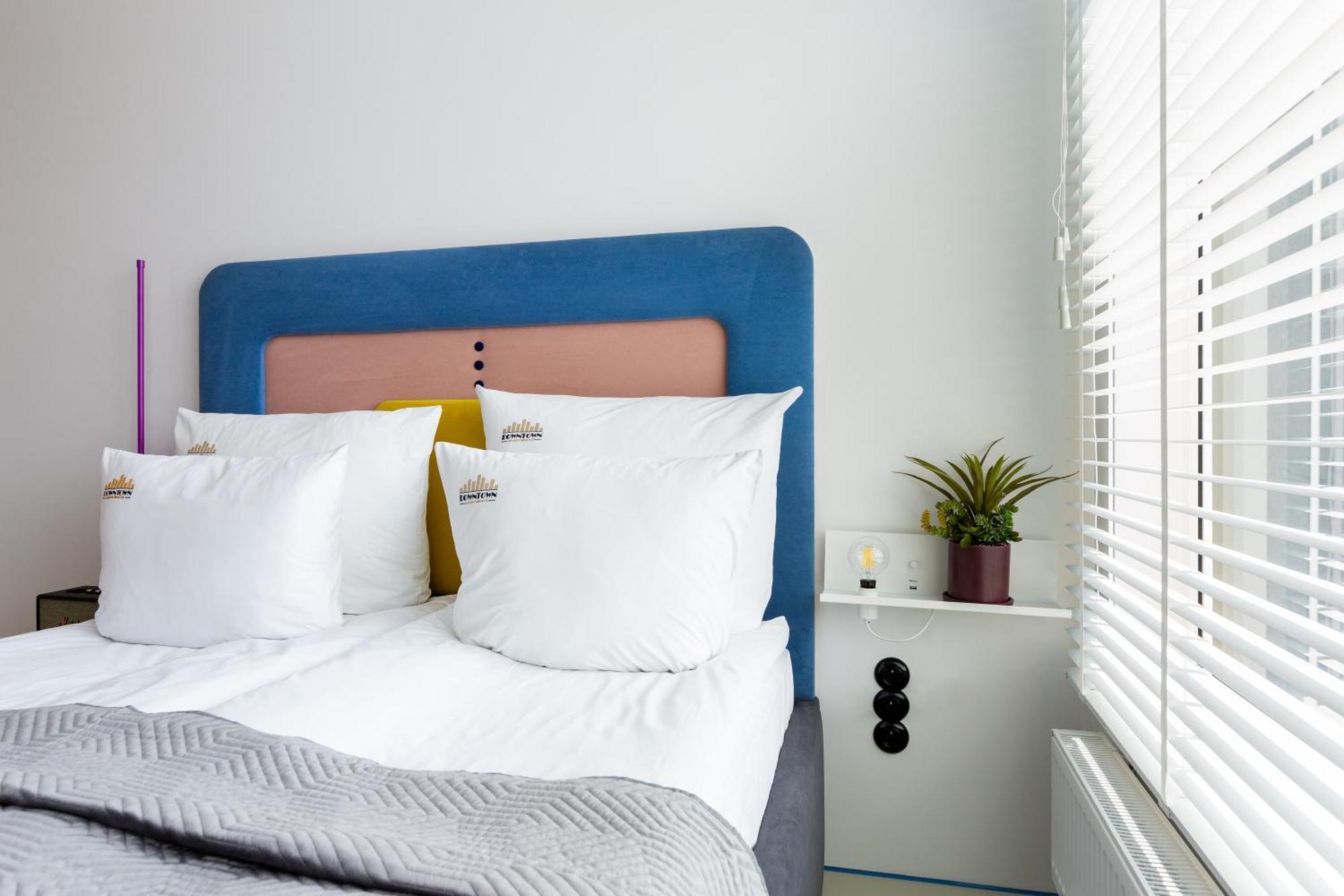 Chlebova - Riverside View Terrace, Free Parking, Gym & Kidsplay By Downtown Apartments Gdansk Oda fotoğraf