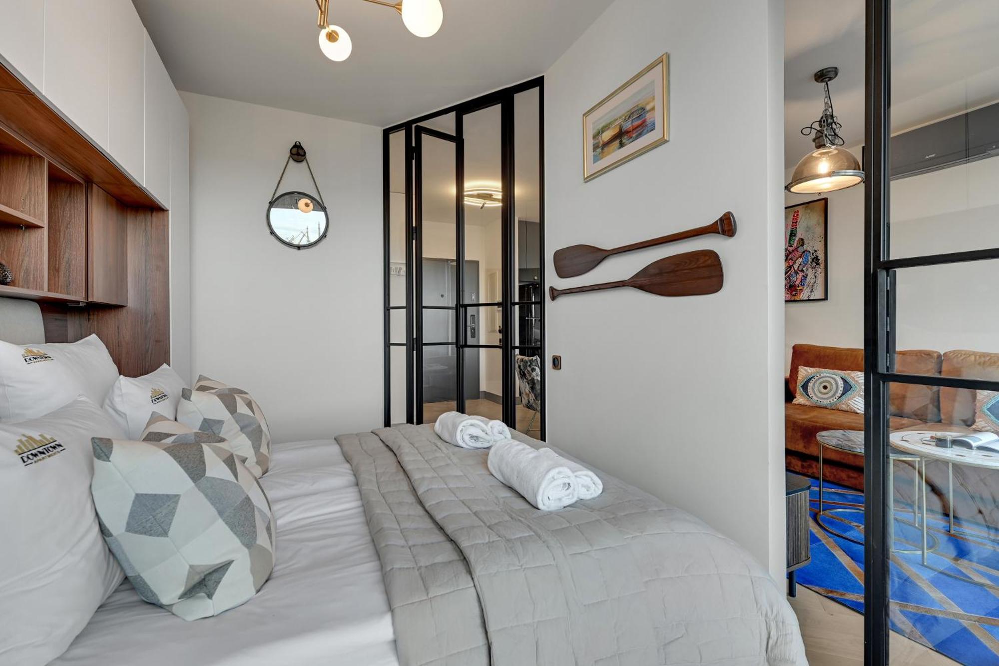 Chlebova - Riverside View Terrace, Free Parking, Gym & Kidsplay By Downtown Apartments Gdansk Dış mekan fotoğraf
