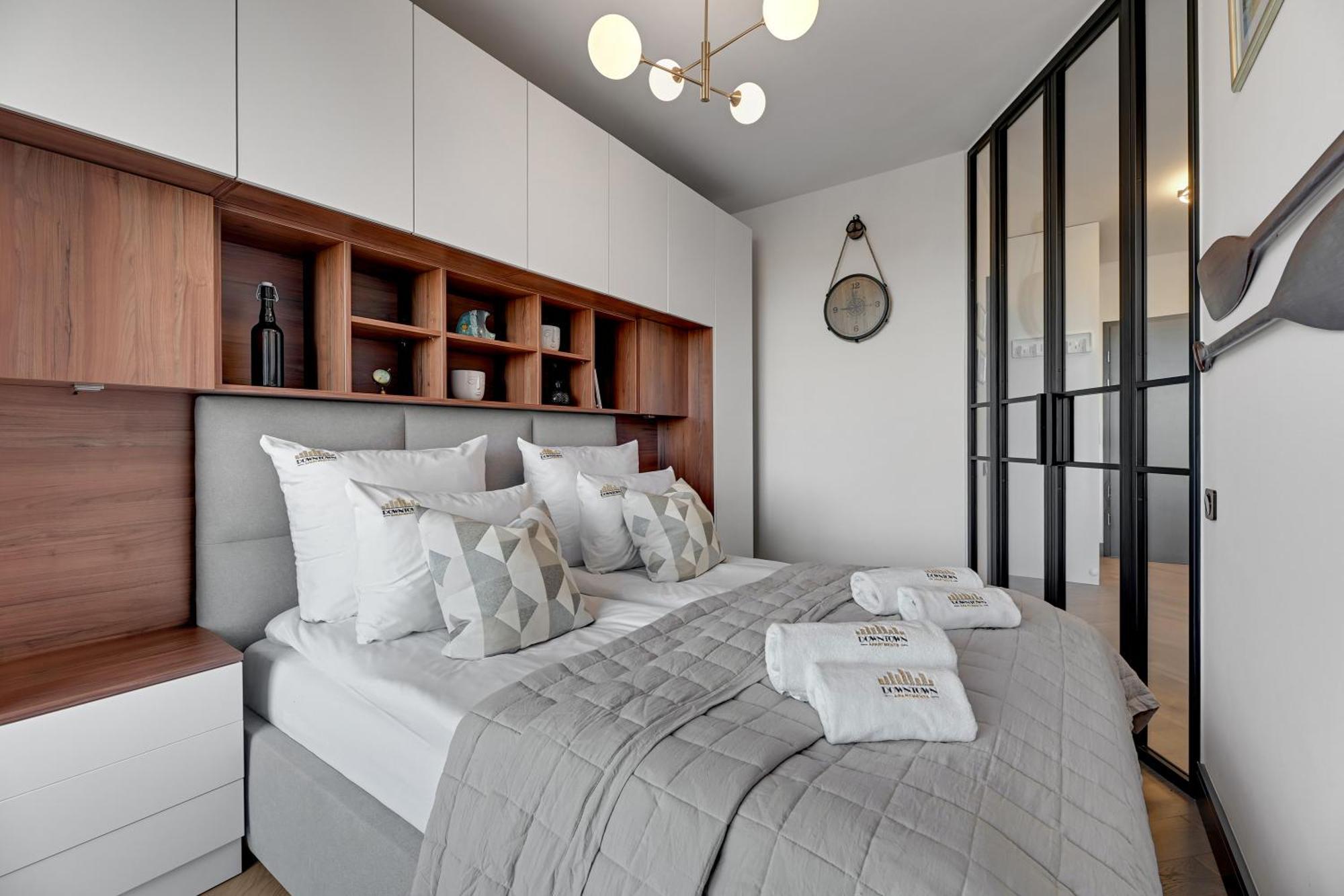 Chlebova - Riverside View Terrace, Free Parking, Gym & Kidsplay By Downtown Apartments Gdansk Dış mekan fotoğraf