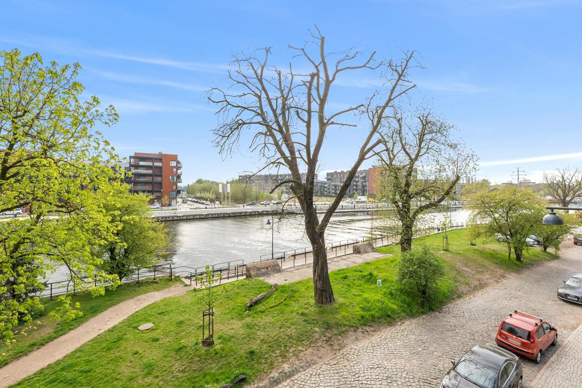 Chlebova - Riverside View Terrace, Free Parking, Gym & Kidsplay By Downtown Apartments Gdansk Dış mekan fotoğraf