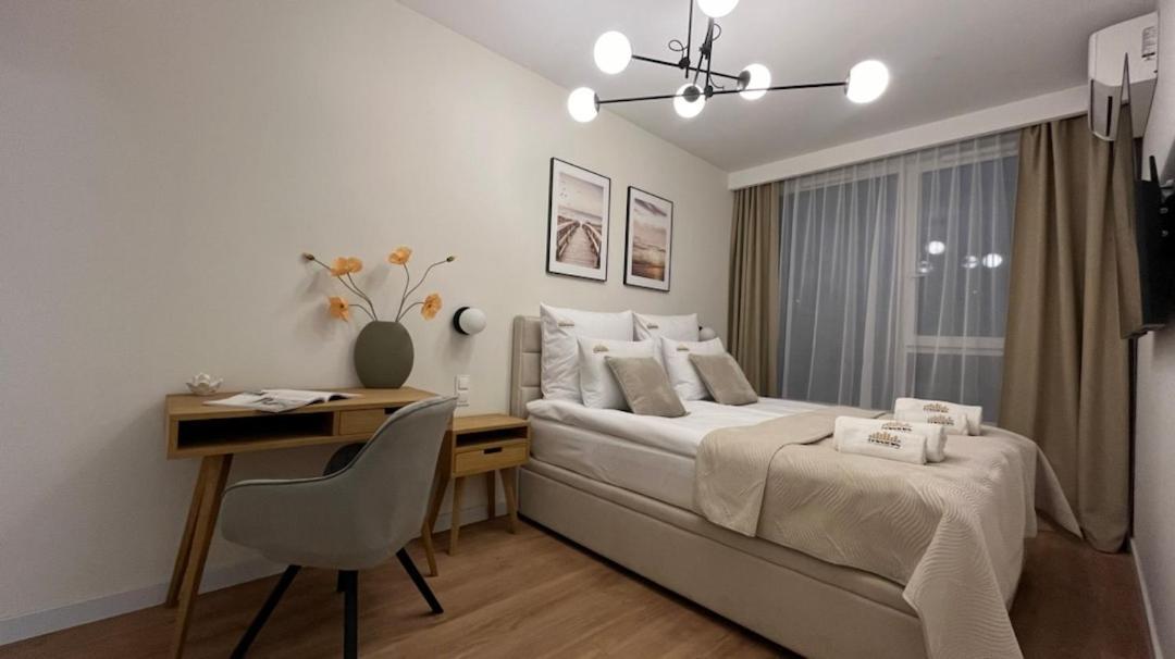 Chlebova - Riverside View Terrace, Free Parking, Gym & Kidsplay By Downtown Apartments Gdansk Dış mekan fotoğraf