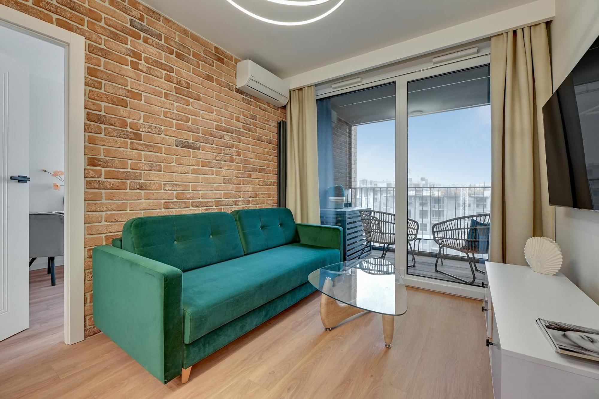 Chlebova - Riverside View Terrace, Free Parking, Gym & Kidsplay By Downtown Apartments Gdansk Dış mekan fotoğraf