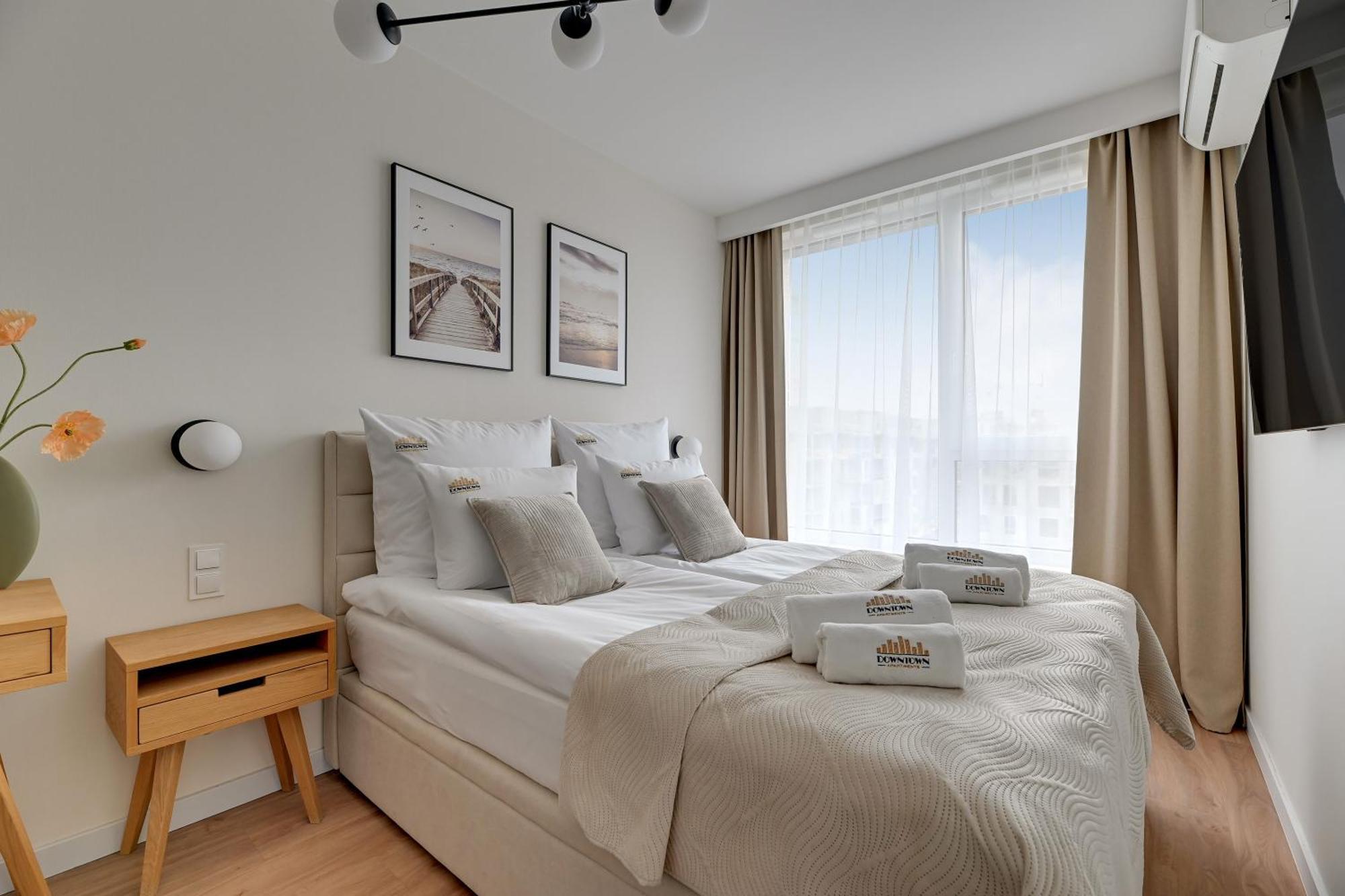 Chlebova - Riverside View Terrace, Free Parking, Gym & Kidsplay By Downtown Apartments Gdansk Dış mekan fotoğraf