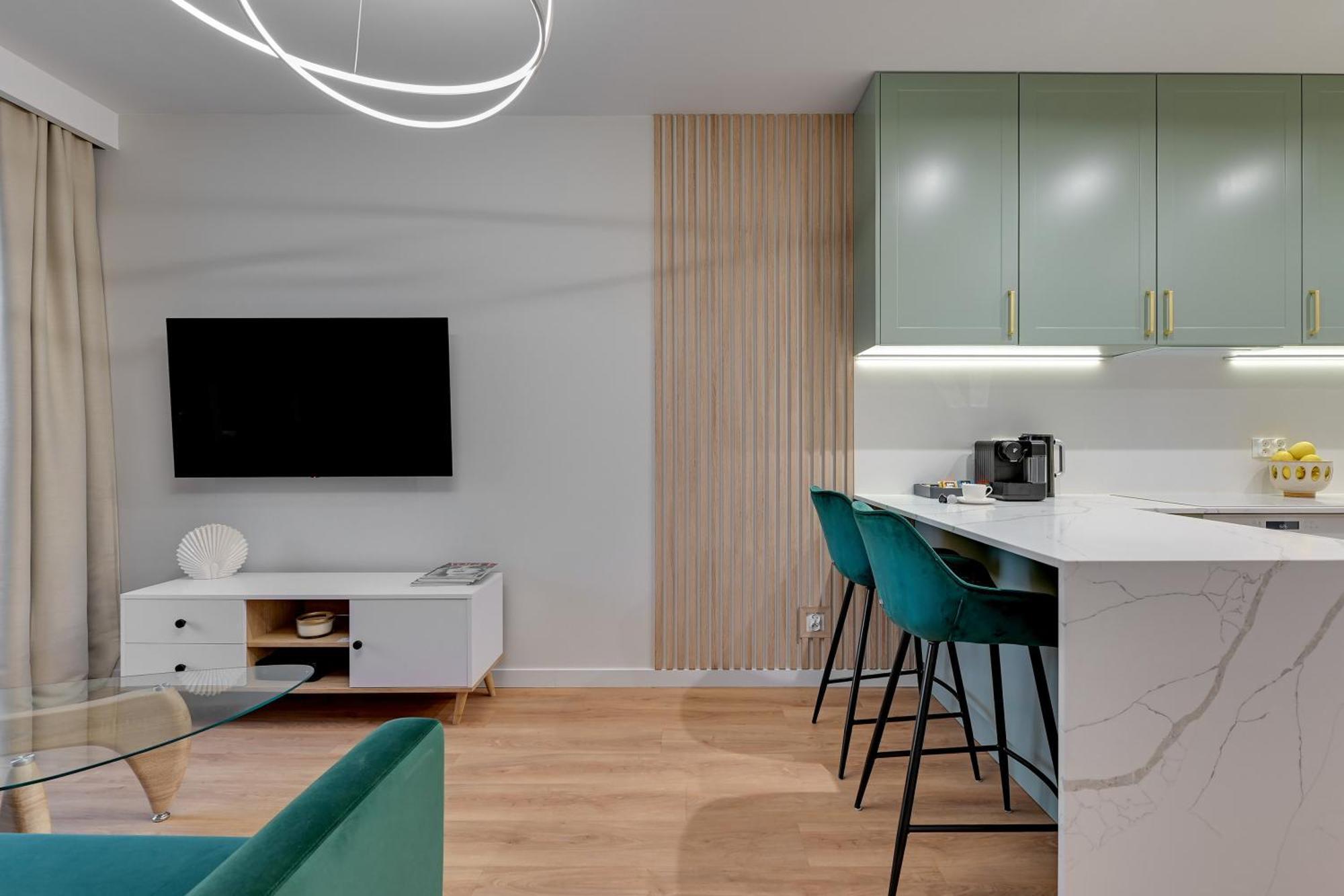 Chlebova - Riverside View Terrace, Free Parking, Gym & Kidsplay By Downtown Apartments Gdansk Dış mekan fotoğraf