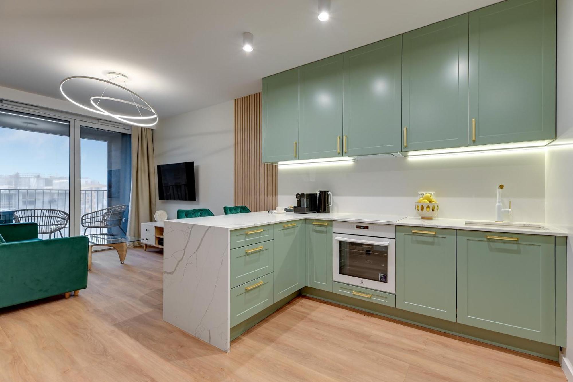 Chlebova - Riverside View Terrace, Free Parking, Gym & Kidsplay By Downtown Apartments Gdansk Dış mekan fotoğraf