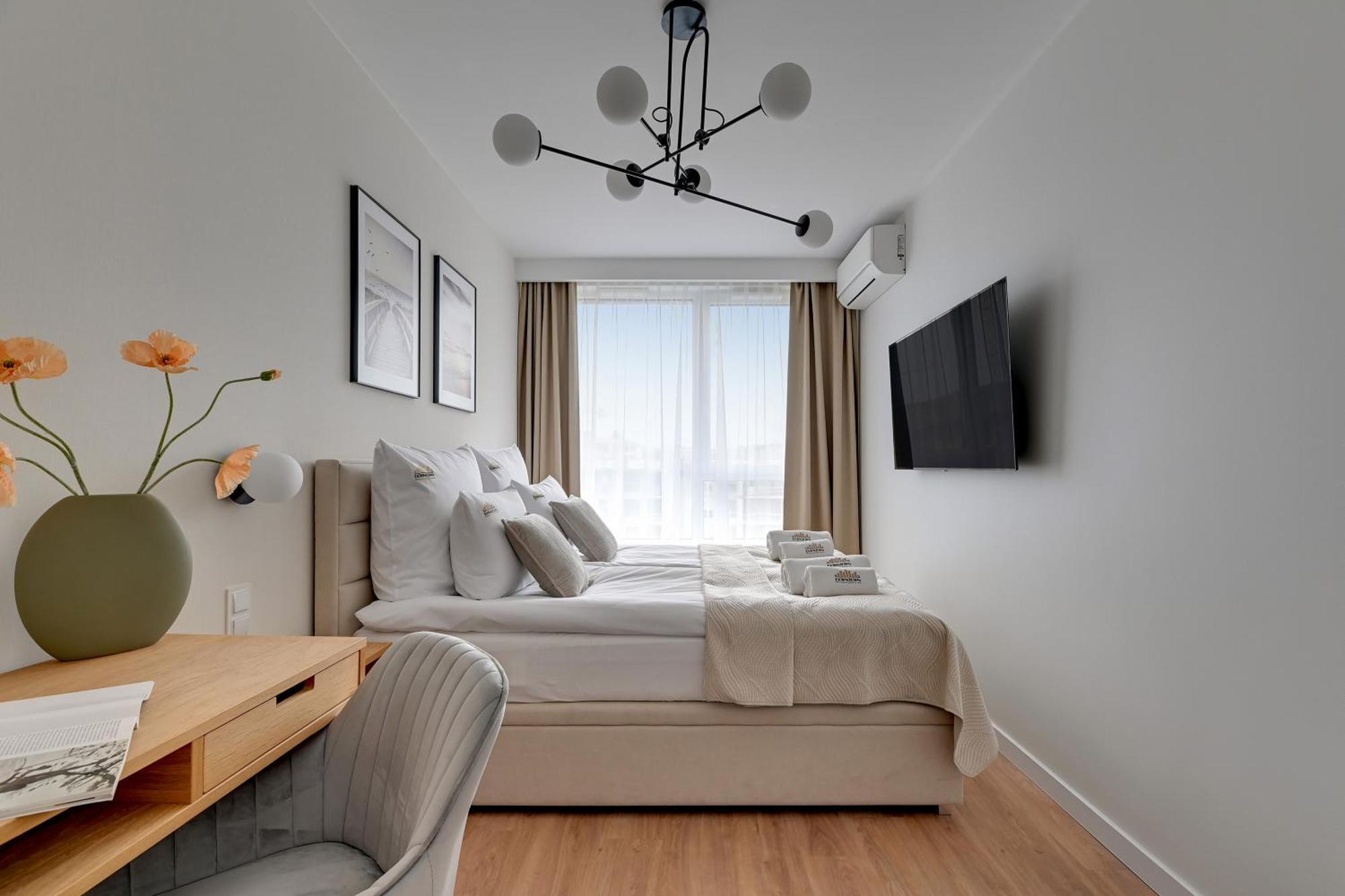 Chlebova - Riverside View Terrace, Free Parking, Gym & Kidsplay By Downtown Apartments Gdansk Dış mekan fotoğraf